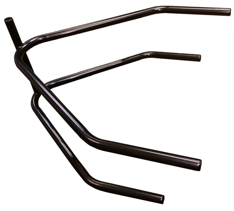 Sprint Car Rear Bumper With Post No Diagonal Brace. 4130. Black.