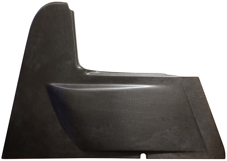 Sprint Car Right Arm Guard. Small Kickout. AUS-TAF Chassis. Carbon Fiber.