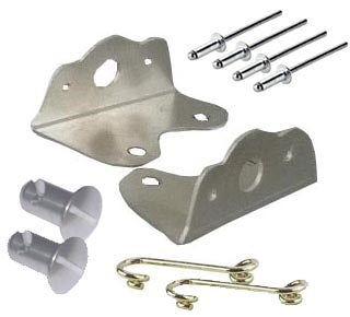 Aero Fuel Tank Cover Brackets and Hardware