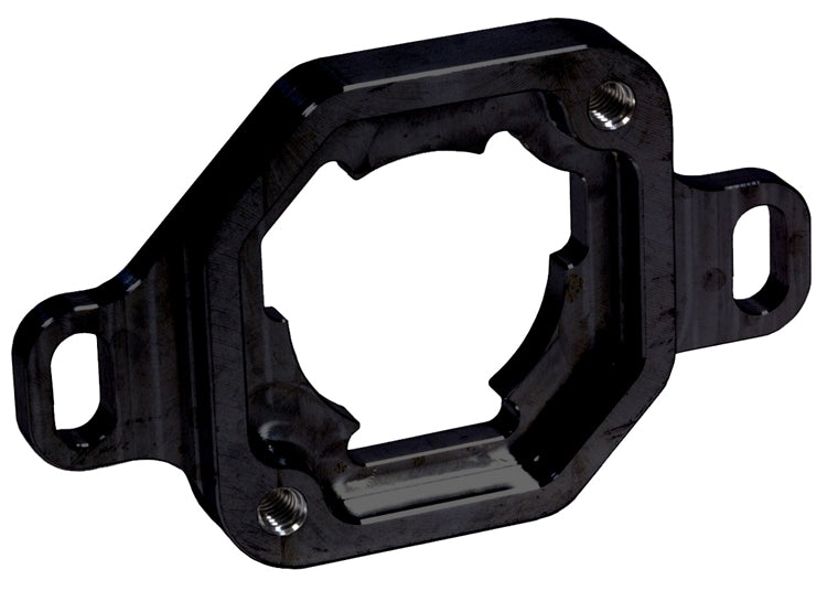 Ti22 Adjustable Power Steering Pump Mount. Black.