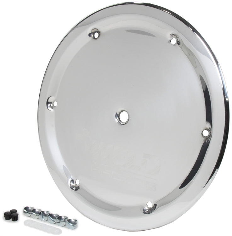 Weld 6 Hole 15" Mud Cover. Polished.