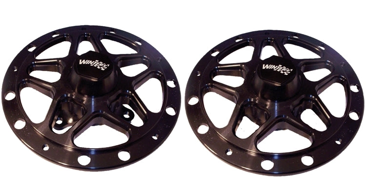 Winters Direct Mount Front Hub Kit (Left and Right). Black.