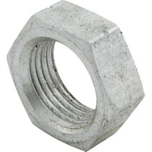 5/8" Jam Nut. Left Hand Thread. Aluminum. 15/16" Wrench.