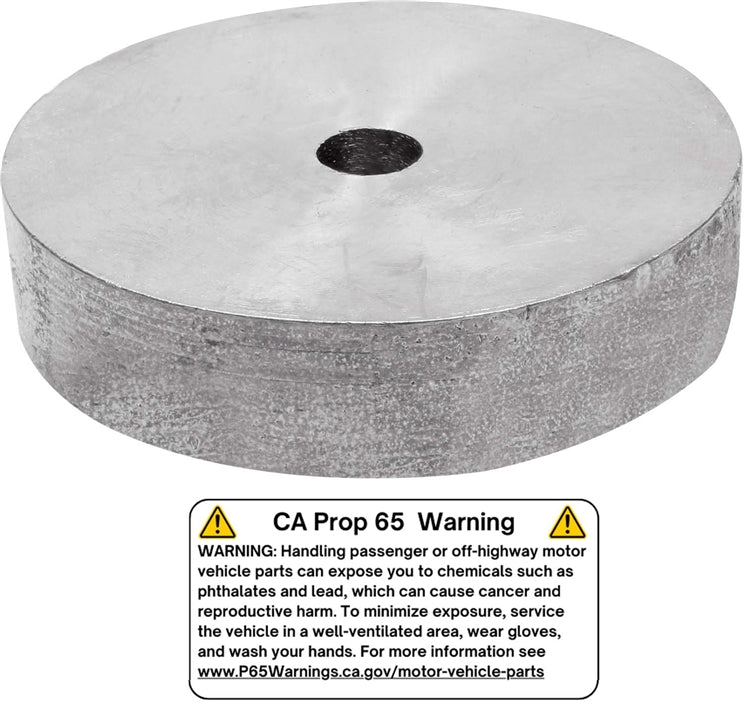 Allstar Lead Weight Ballast.  2 1/2 lb Puck.