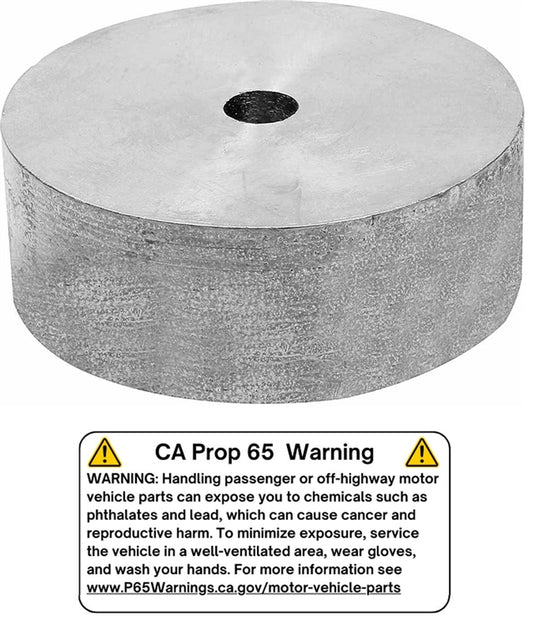 Allstar Lead Weight Ballast.  5 lb Puck.