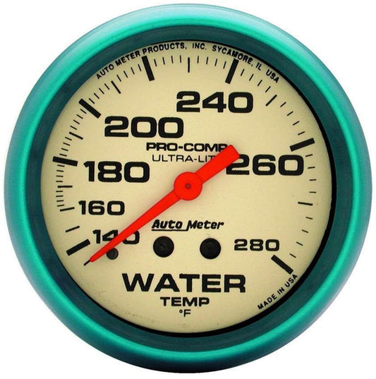 Auto Meter 4535 Ultra-Night Water Temp Gauge. 2-5/8.