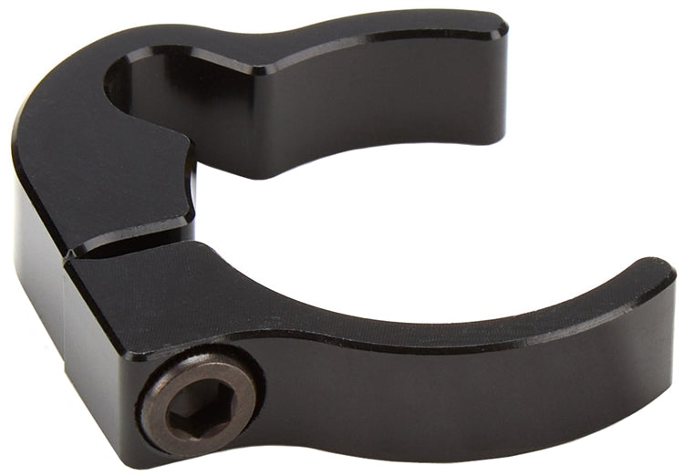 1 3/8" Billet Brake Line Clamp. Black.