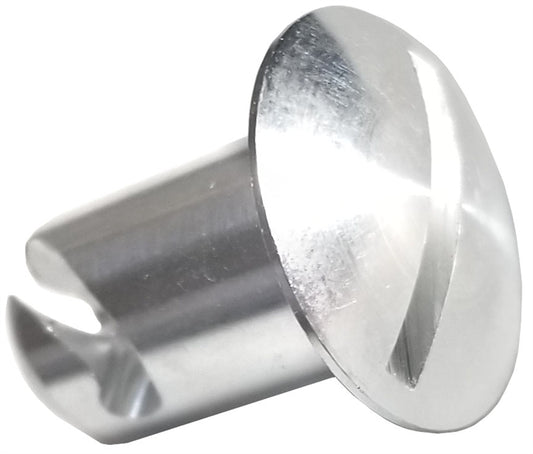 Dzus Button.  Long. Aluminum.  0.550".