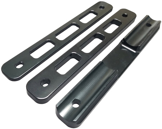 Seat Bottom Spacer Kit for 1" Seat Bar.  Black.
