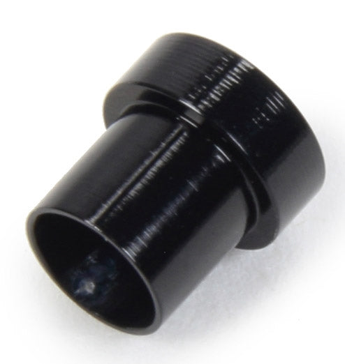 Aluminum Tube Sleeve.  -4 AN. 1/4" In Tube. Black Anodized.