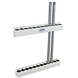 HRP Torsion Bar Rack. White Powder Coat Finish.