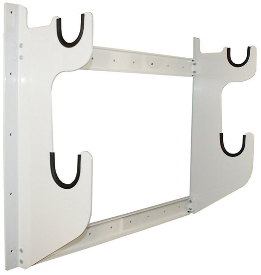 HRP Sprint Axle Rack. 1 Rear And 1 Front. White.
