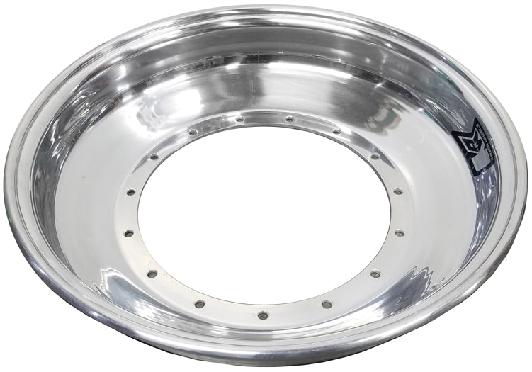 Keizer 15"x3" Polished Wheel Half