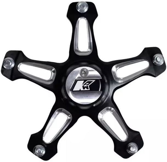 Keizer Sprint Car Lightweight Right Front Hub.  Black.