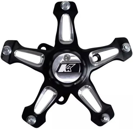 Keizer Sprint Car Lightweight Left Front Hub.  Black.