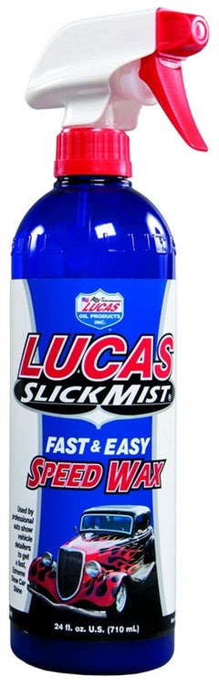 Lucas Oil Slick Mist Speed Wax. 24 Oz Spray Bottle