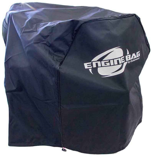 Outerwear Black Polyester Engine Storage Bag