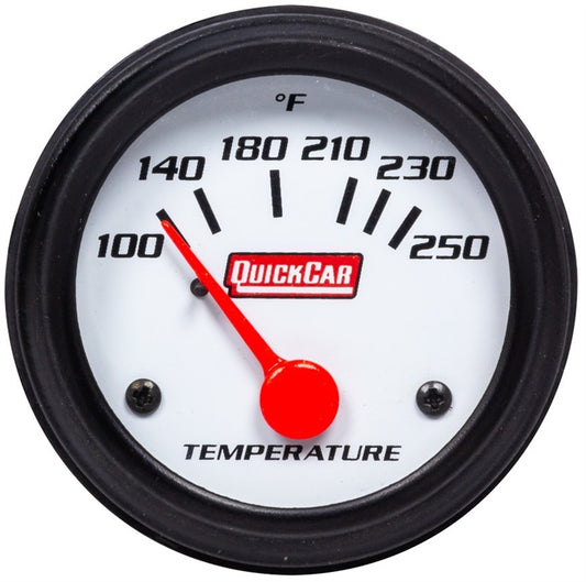 QuickCar 2 1/16" Water Temperature Gauge
