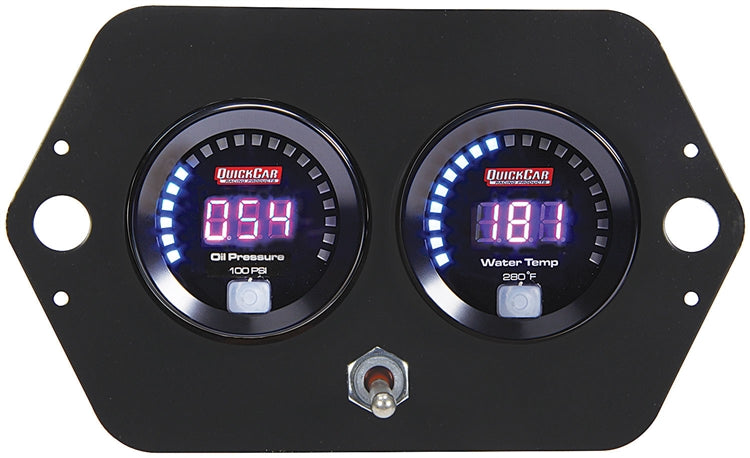 QuickCar Digital Open Wheel Panel with Battery