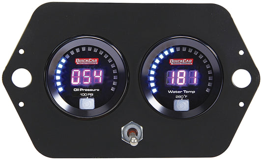 QuickCar Digital Open Wheel Panel with Battery
