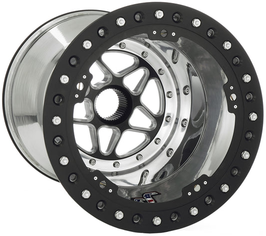 Sander 15" x 17" x 7" Outer Beadlock Right Rear Wheel