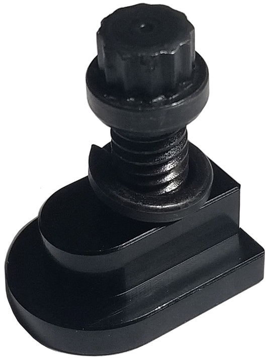 Tri-Clamp Inboard Brake Rotor Floating T-Nut/Bolt. Black.