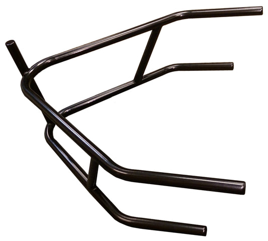 Sprint Car Rear Bumper With Post. 4130. Black.