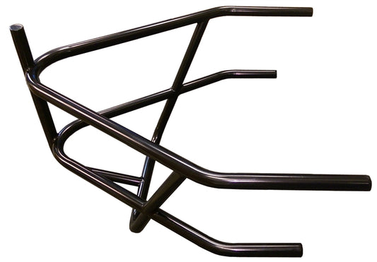 Sprint Car Rear Bumper With Basket. 4130. Black.