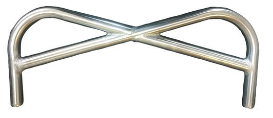 Sprint Car Pretzel Front Bumper. Stainless Steel. Polished.