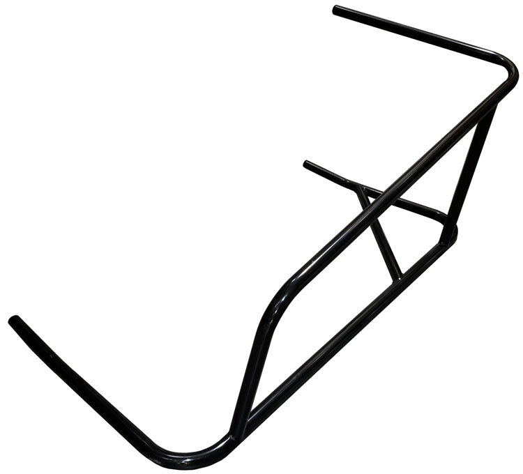 Sprint Car Left Nerf 3-Point Long Battle Bar. Raised Rail. 4130. Black.