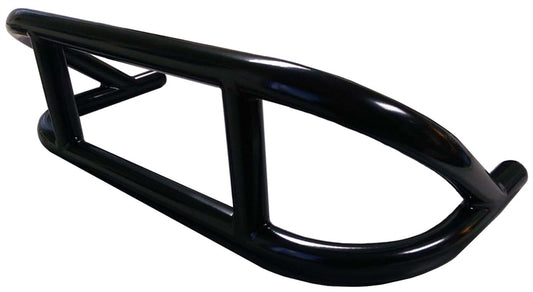 Sprint Car Front Bumper. Double height (stacked) with supports.  4130. Black.