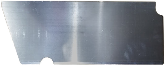 Sprint Car Lower Kick Panel (Horizontal Split Design).  Right.
