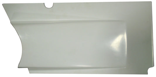 Sprint Car Upper Kick Panel (Horizontal Split Design).  Fiberglass. Right.