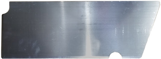 Sprint Car Lower Kick Panel (Horizontal Split Design). Left.
