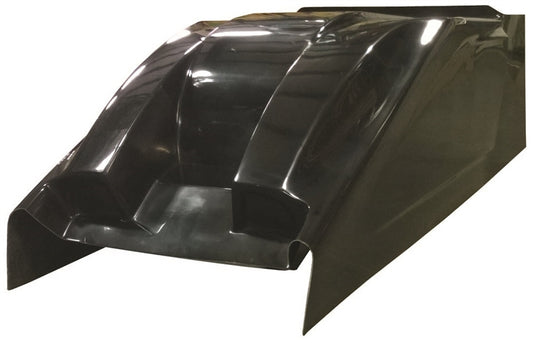 Sprint Car Dual Duct Hood. Black.