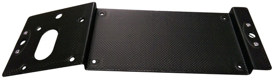 MSD, Tach and Kill Switch Mount.  Carbon Fiber.  Bent Dash.
