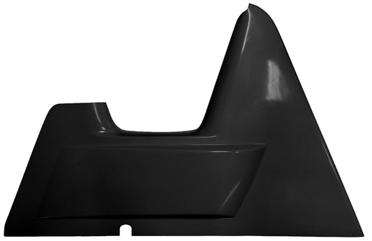 Sprint Car Full Enclosure Left Arm Guard.  Wedge Chassis.  Black.