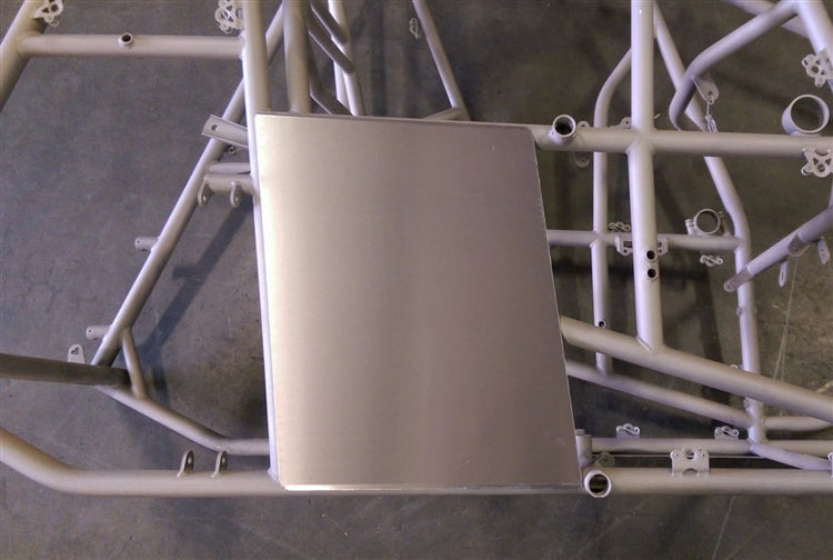 Sprint Car Right Rear Enclosure Panel. Angled RR Upright.