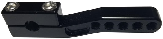 5/16" Billet Throttle Arm. Black. 5-Hole.
