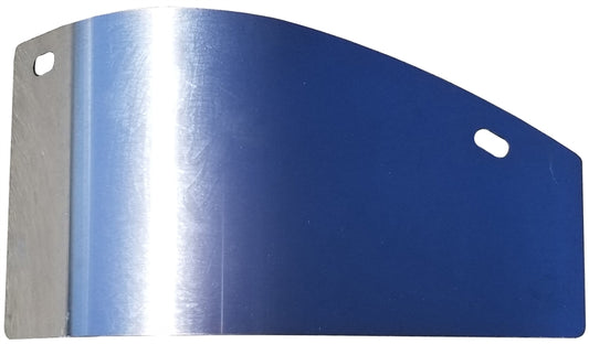 Header Guard. Wrap Around. Left Hand. Stainless Steel.