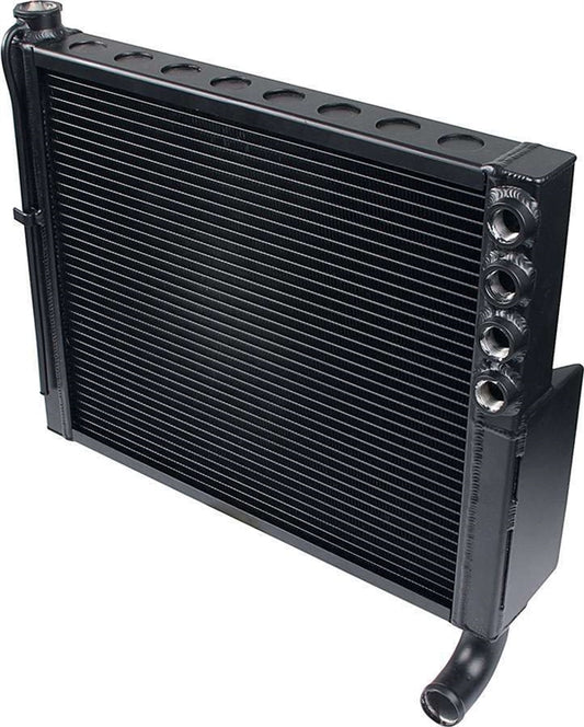 Sprint Car Cross Flow Radiator. Black.