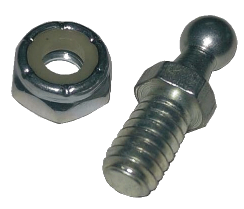 10-32 Ball Stud with Nut