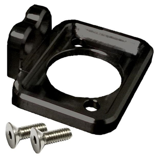 Top Steering Plate Fuel Shutoff Bracket (MPD, Peterson and King-4500).  Black.