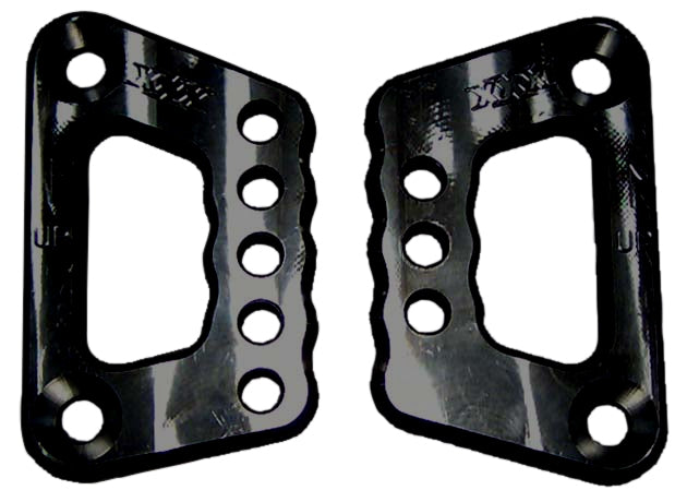 Sprint Car Long Radius Rod Brackets (Sold as pair). Black.
