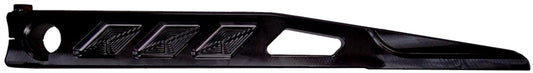 Sprint Car Right Front Torsion Arm.  10 Degree Angle Broach. Black.