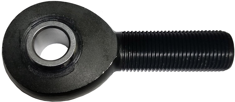 Rod End.  Steel.  Left Hand Thread. Black.