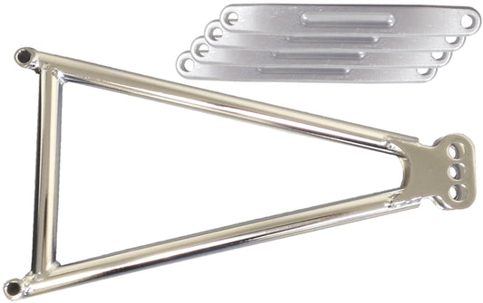 Jacobs Ladder With Straps.  3 Hole. Plated.