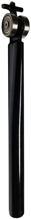 Sprint Car Top Wing Post with Roller Bearings. Black.