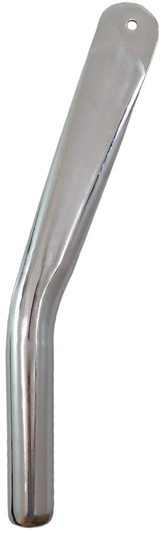 Sprint Car Nose Wing Aero Front Post.  Bent Forward.  Chassis Spud to Center Mount. Plated 4130.