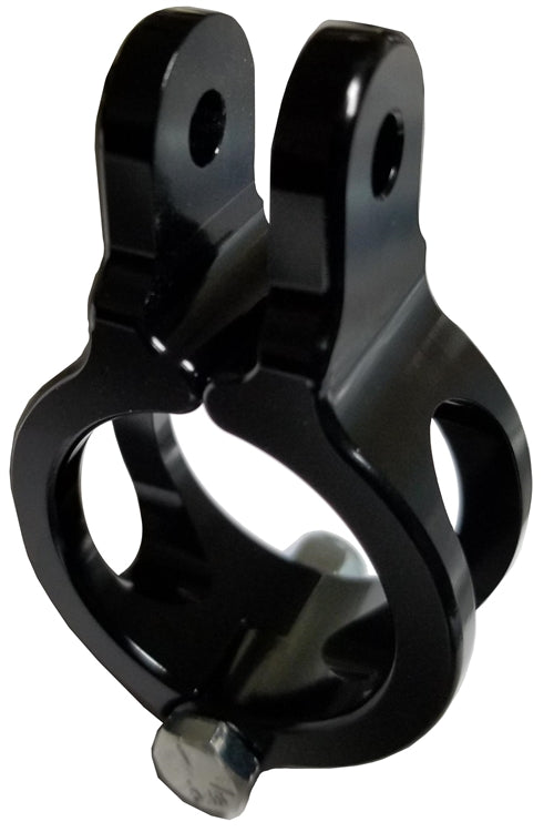 Sprint Car Wing Slider Cylinder Clamp.  Black.